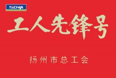 工厂荣获扬州市＂工人先锋号＂荣誉称号