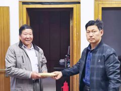 慰问生病员工，点滴关爱见真情